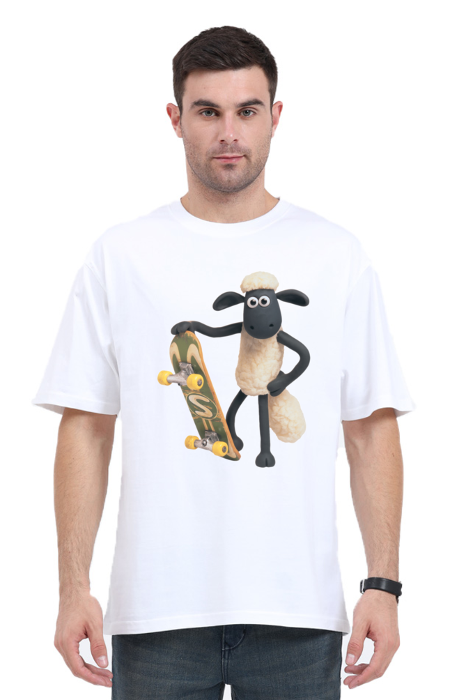 Shaun The Sheep Classic Oversized T-Shirt Unisex