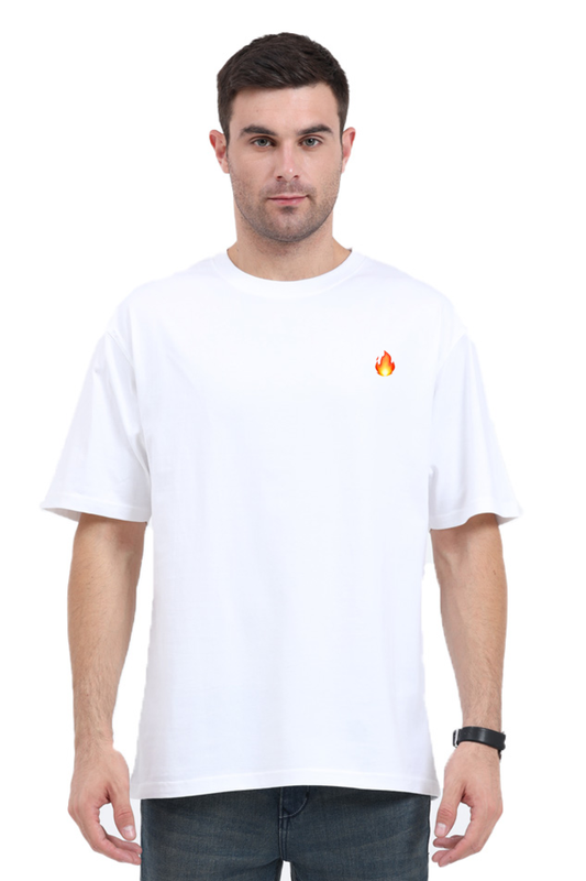 Lit Emoji Oversized Classic T-Shirt Unisex