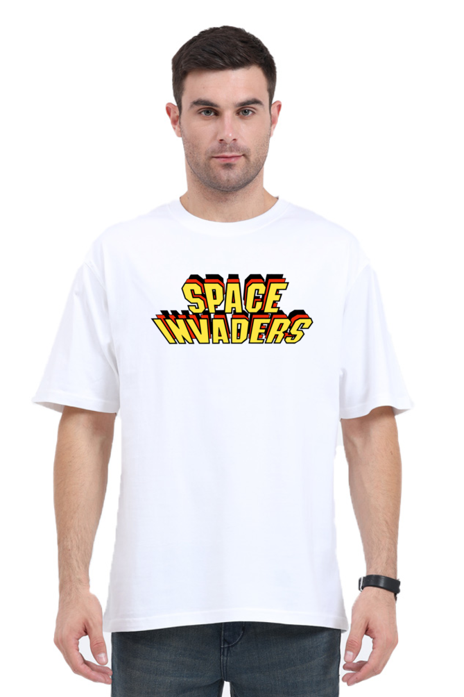 Space Invaders Oversized Classic T-Shirt Unisex