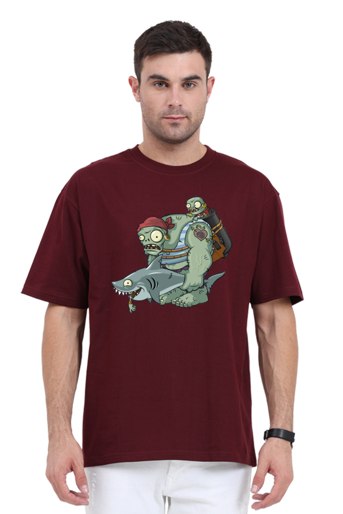 Gargantuar Zombie from Plants vs Zombies Oversized Classic T-Shirt Unisex