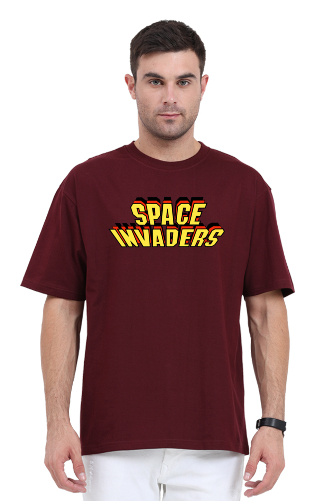 Space Invaders Oversized Classic T-Shirt Unisex