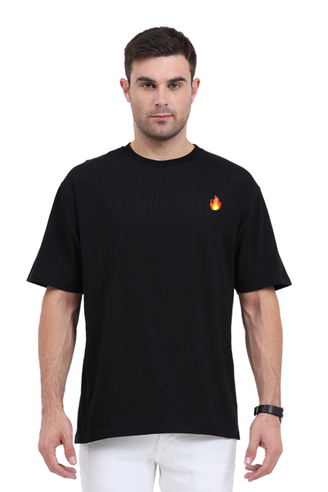 Lit Emoji Oversized Classic T-Shirt Unisex