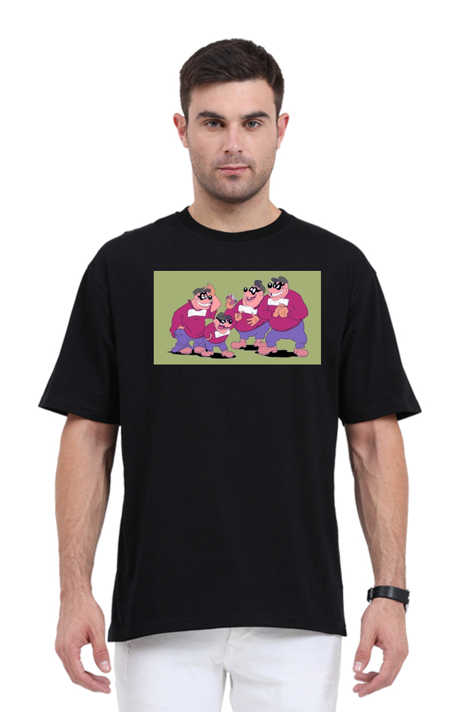 Beagle Boys from Duck Tales Oversized Classic T-Shirt Unisex