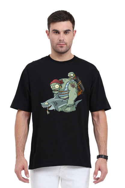 Gargantuar Zombie from Plants vs Zombies Oversized Classic T-Shirt Unisex