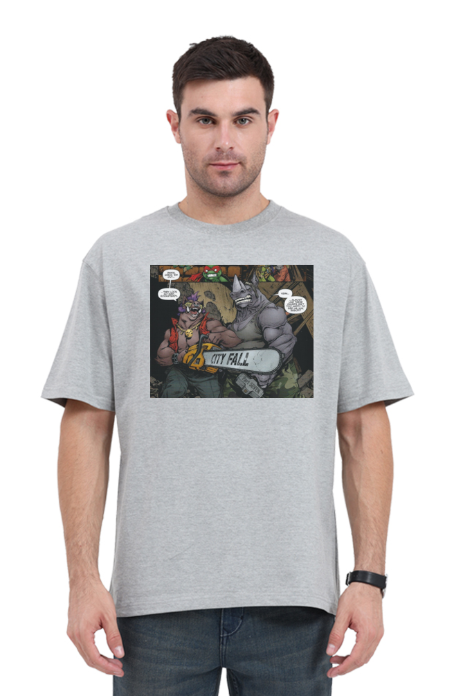 Bebop and Rocksteady Oversized Classic T-Shirt Unisex