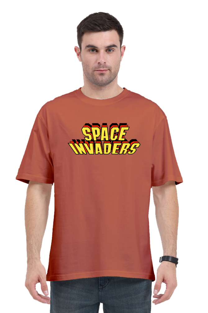 Space Invaders Oversized Classic T-Shirt Unisex