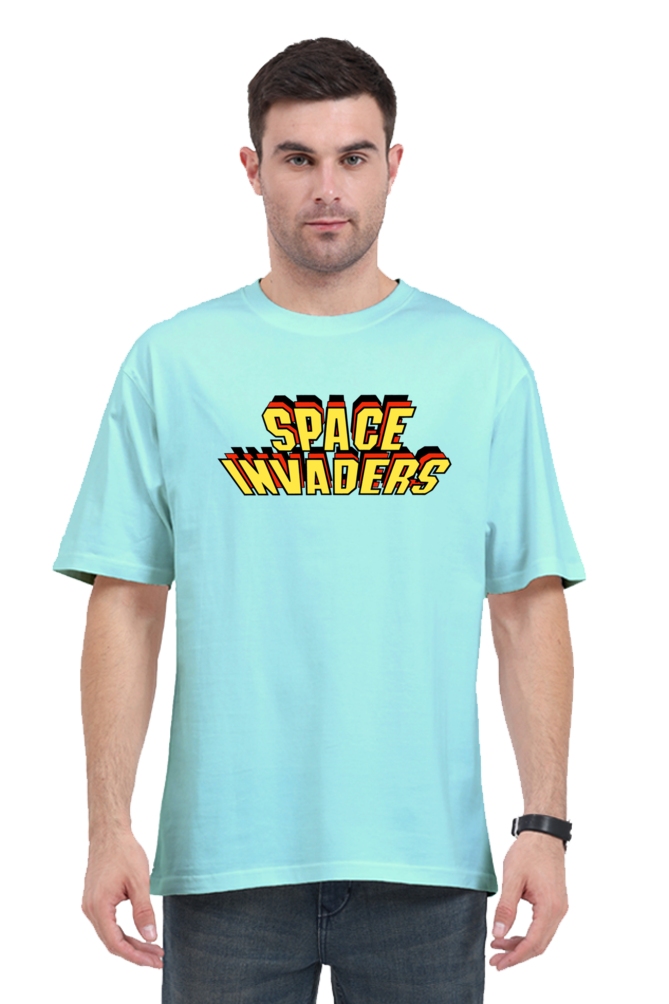 Space Invaders Oversized Classic T-Shirt Unisex