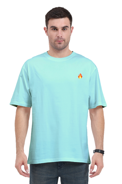 Lit Emoji Oversized Classic T-Shirt Unisex