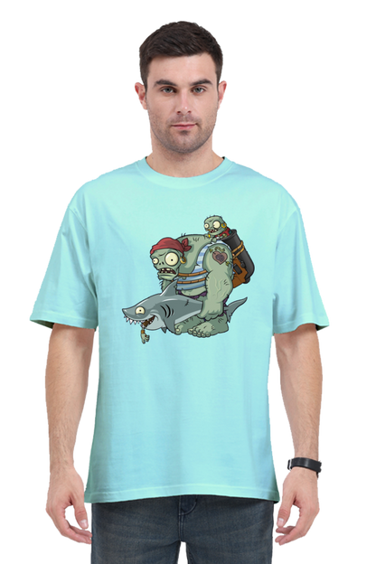 Gargantuar Zombie from Plants vs Zombies Oversized Classic T-Shirt Unisex