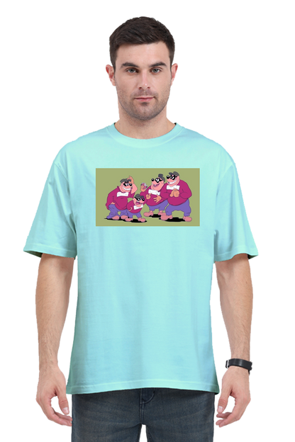 Beagle Boys from Duck Tales Oversized Classic T-Shirt Unisex