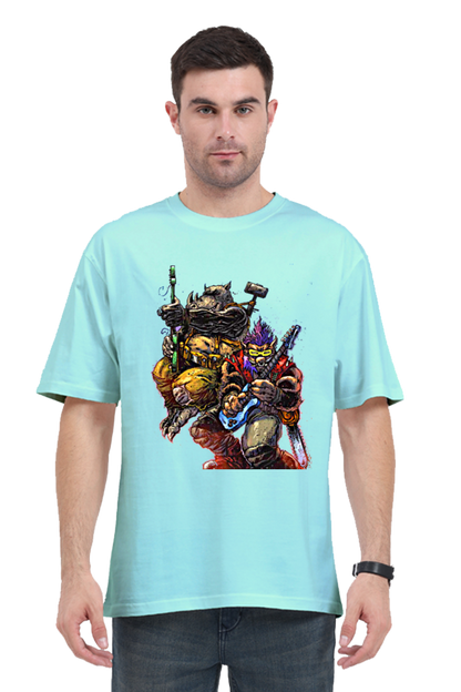 Bebop and Rocksteady from TMNT Oversized Classic T-Shirt Unisex