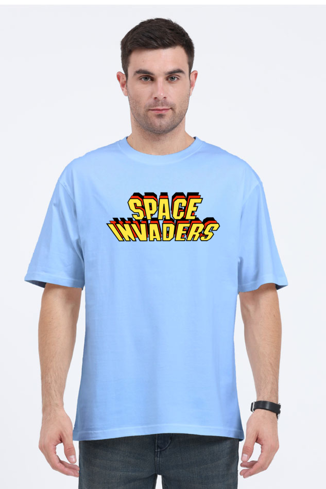 Space Invaders Oversized Classic T-Shirt Unisex